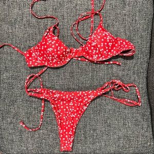 Floral Print bikini two pieces